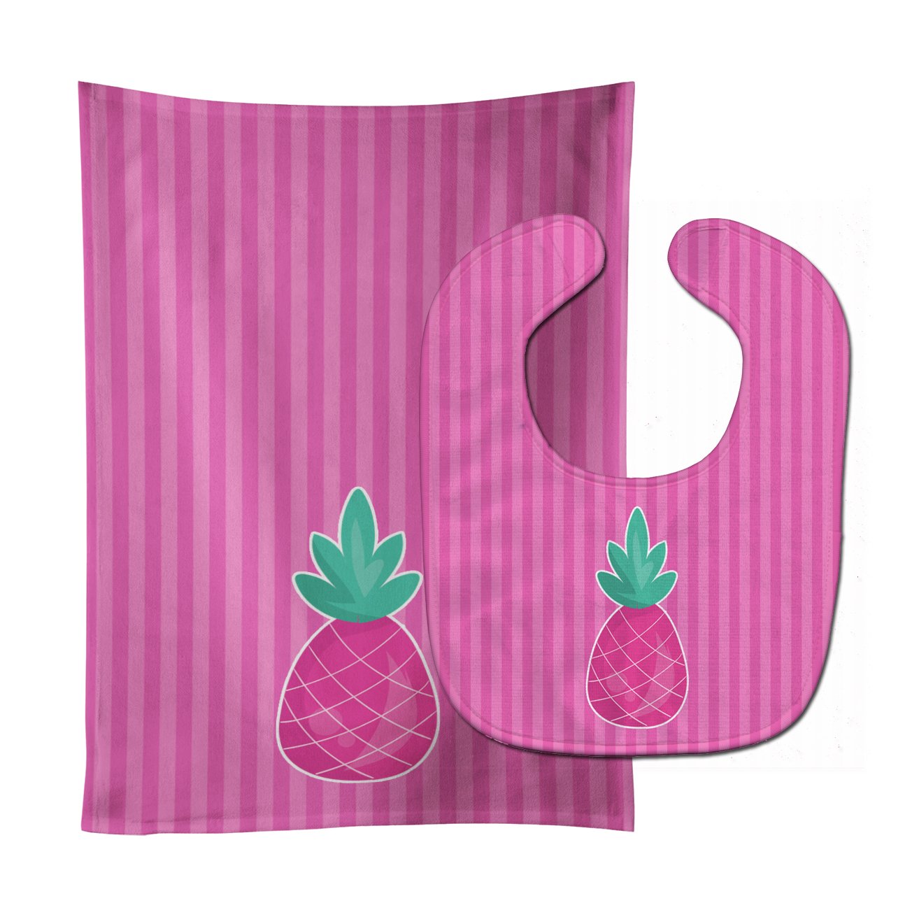 Pineapple Baby Bib & Burp Cloth Easy-Clean Baby Bib Baby Feeding Accessory Baby Mealtime Essential
