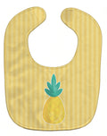 Pineapple #2 Baby Bib Easy-Clean Baby Bib Baby Feeding Accessory Baby Mealtime Essential, 10 x 13, Multicolor