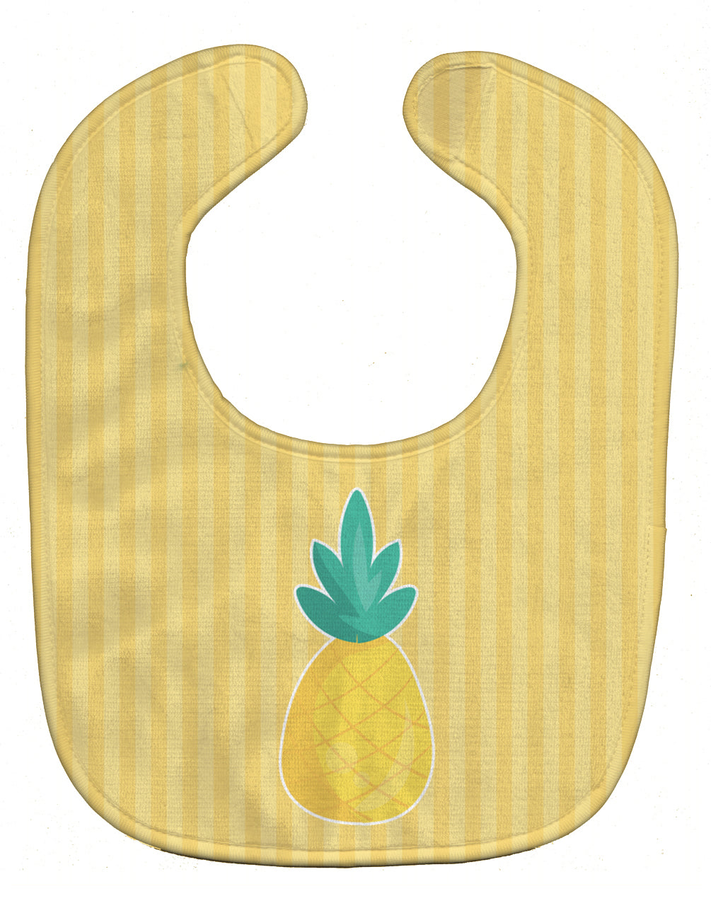 Pineapple #2 Baby Bib Easy-Clean Baby Bib Baby Feeding Accessory Baby Mealtime Essential, 10 x 13, Multicolor