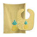 Pineapple #2 Baby Bib & Burp Cloth Easy-Clean Baby Bib Baby Feeding Accessory Baby Mealtime Essential