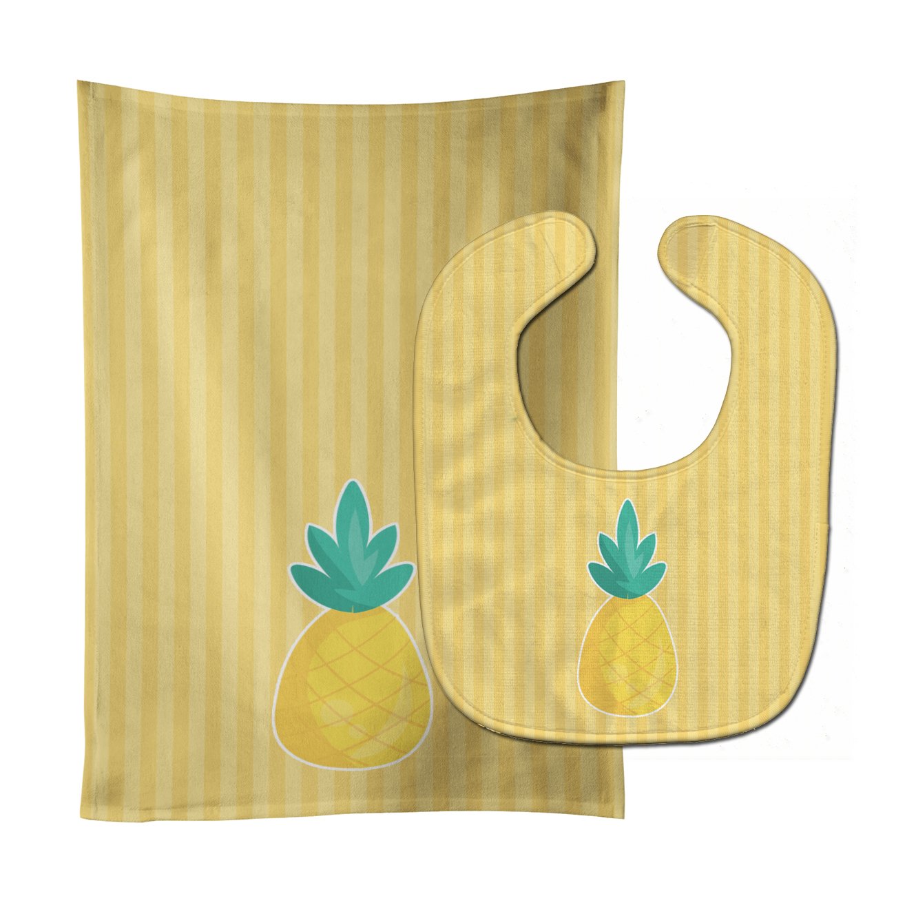 Pineapple #2 Baby Bib & Burp Cloth Easy-Clean Baby Bib Baby Feeding Accessory Baby Mealtime Essential