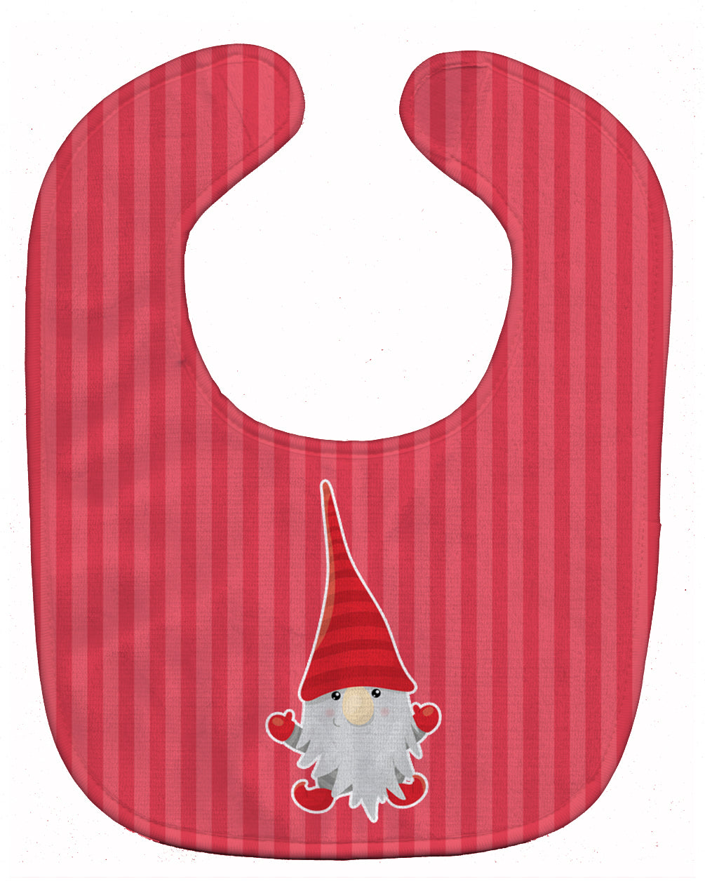 Christmas Gnome Happy Baby Bib Easy-Clean Baby Bib Baby Feeding Accessory Baby Mealtime Essential, 10 x 13, Multicolor