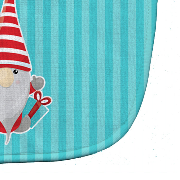 Christmas Gnome Presents Baby Bib Easy-Clean Baby Bib Baby Feeding Accessory Baby Mealtime Essential, 10 x 13, Multicolor