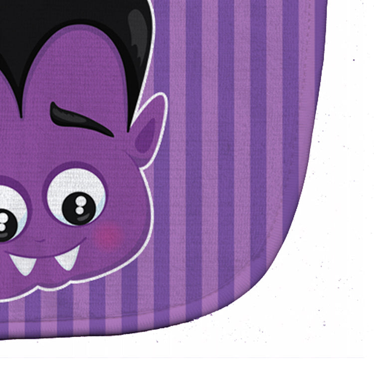 Halloween Dracula Baby Bib Easy-Clean Baby Bib Baby Feeding Accessory Baby Mealtime Essential, 10 x 13, Multicolor