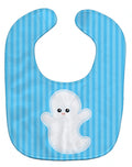Halloween Ghost Baby Bib Easy-Clean Baby Bib Baby Feeding Accessory Baby Mealtime Essential, 10 x 13, Multicolor