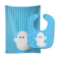 Halloween Ghost Baby Bib & Burp Cloth Easy-Clean Baby Bib Baby Feeding Accessory Baby Mealtime Essential