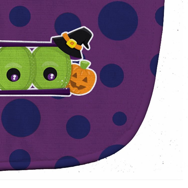 Halloween Boo Baby Bib Easy-Clean Baby Bib Baby Feeding Accessory Baby Mealtime Essential, 10 x 13, Multicolor