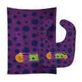 Halloween Boo Baby Bib & Burp Cloth Easy-Clean Baby Bib Baby Feeding Accessory Baby Mealtime Essential