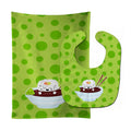 Sushi Bowl Baby Bib & Burp Cloth Easy-Clean Baby Bib Baby Feeding Accessory Baby Mealtime Essential