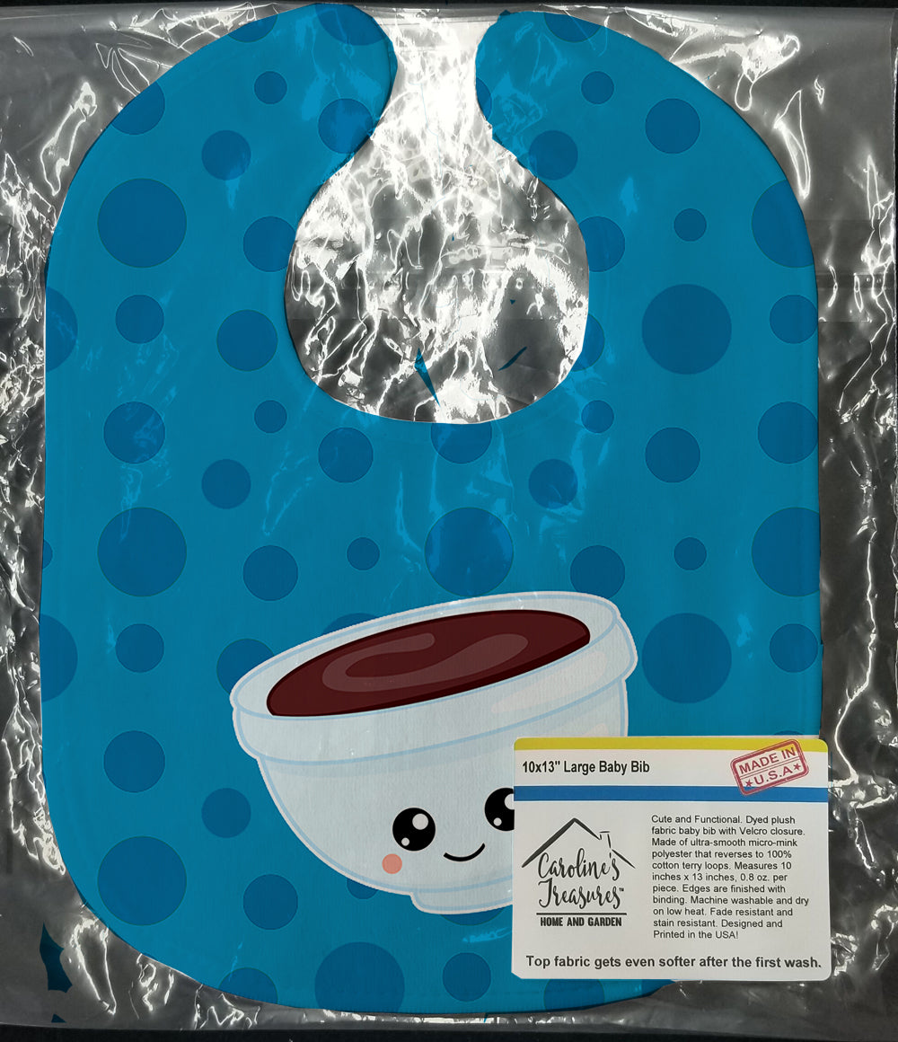 Sushi Baby Bib Easy-Clean Baby Bib Baby Feeding Accessory Baby Mealtime Essential, 10 x 13, Multicolor