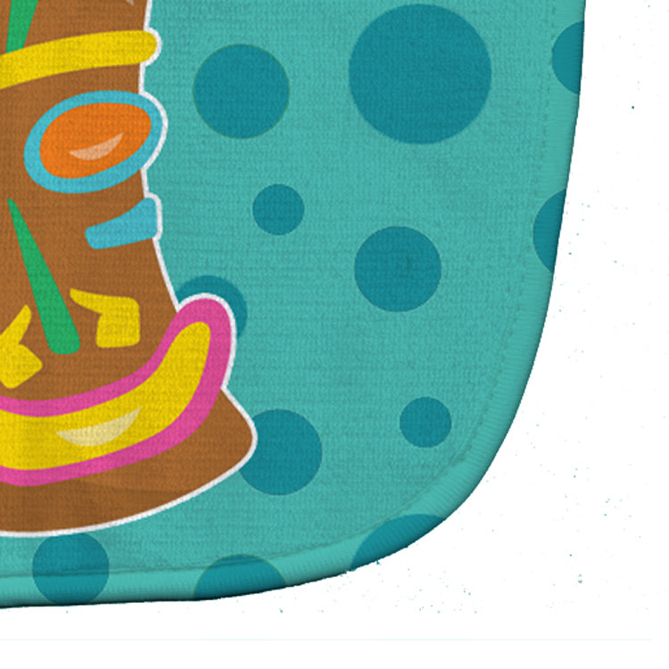 Tiki Face Baby Bib Easy-Clean Baby Bib Baby Feeding Accessory Baby Mealtime Essential, 10 x 13, Multicolor