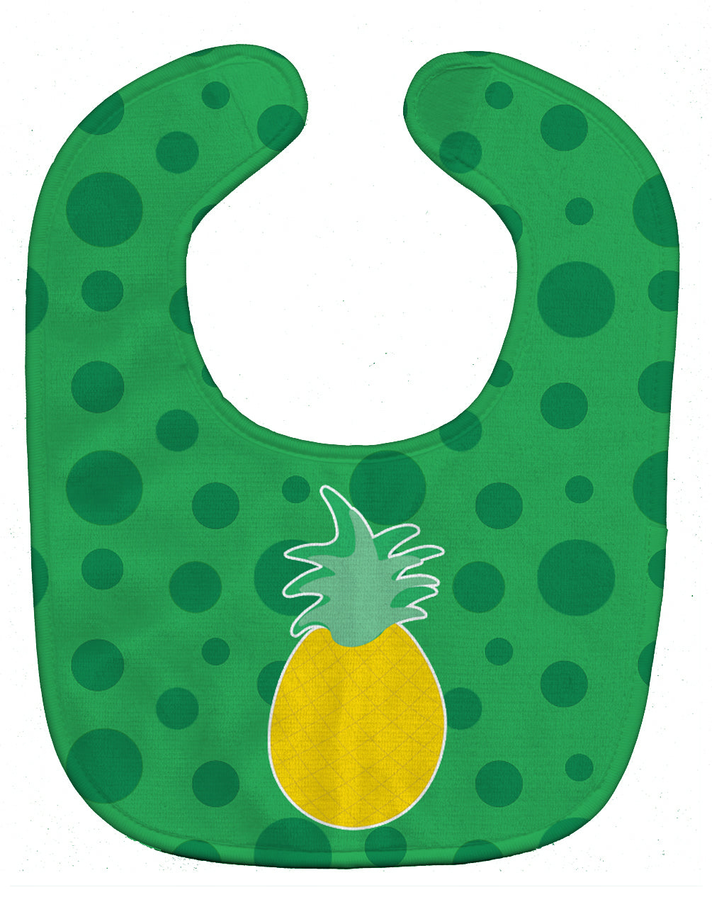 Beach Pineapple Baby Bib Easy-Clean Baby Bib Baby Feeding Accessory Baby Mealtime Essential, 10 x 13, Multicolor
