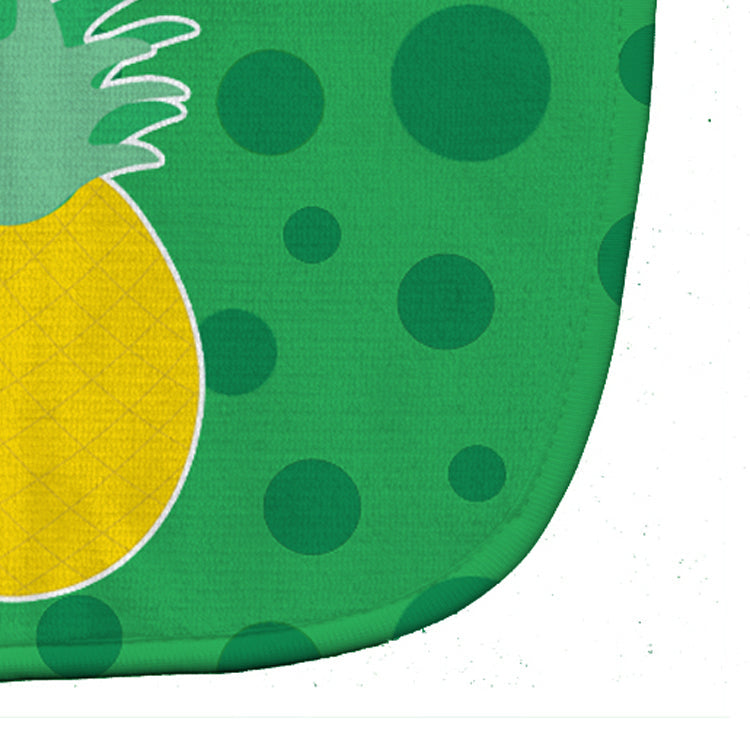 Beach Pineapple Baby Bib Easy-Clean Baby Bib Baby Feeding Accessory Baby Mealtime Essential, 10 x 13, Multicolor