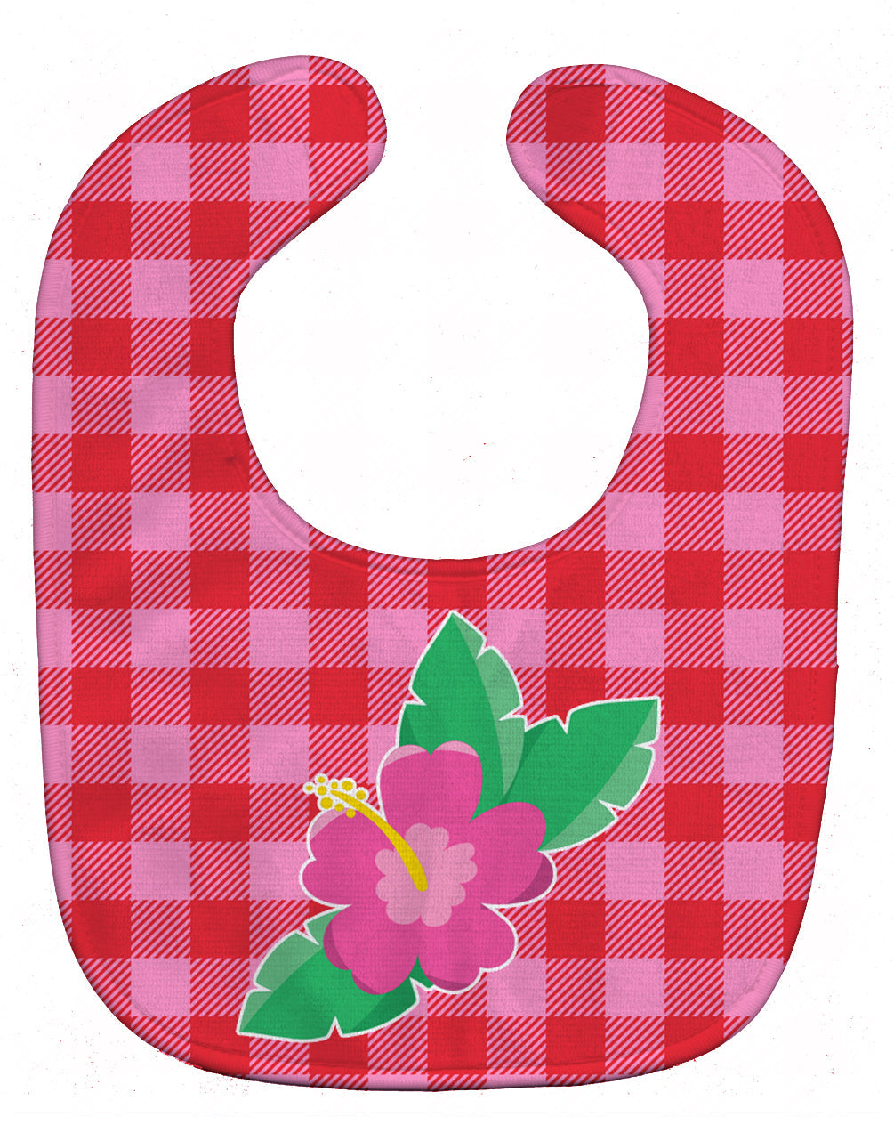 Beach Flower Baby Bib Easy-Clean Baby Bib Baby Feeding Accessory Baby Mealtime Essential, 10 x 13, Multicolor