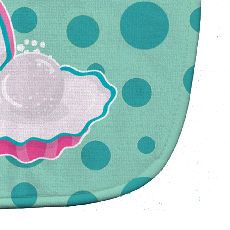Beach Pearl Baby Bib Easy-Clean Baby Bib Baby Feeding Accessory Baby Mealtime Essential, 10 x 13, Multicolor
