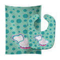 Beach Pearl Baby Bib & Burp Cloth Easy-Clean Baby Bib Baby Feeding Accessory Baby Mealtime Essential