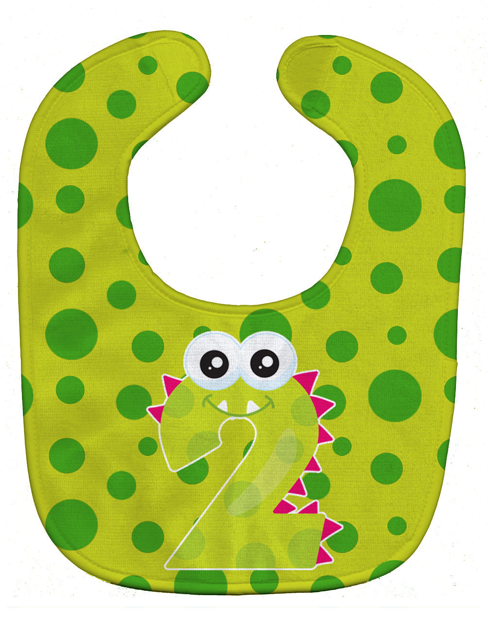Monster Month 2 Baby Bib Easy-Clean Baby Bib Baby Feeding Accessory Baby Mealtime Essential, 10 x 13, Multicolor