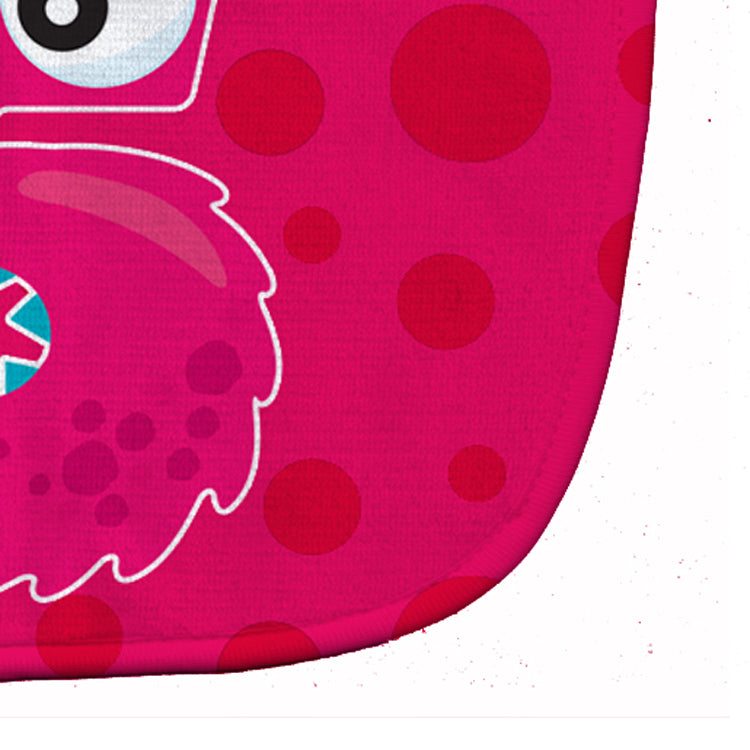 Monster Month 5 Baby Bib Easy-Clean Baby Bib Baby Feeding Accessory Baby Mealtime Essential, 10 x 13, Multicolor