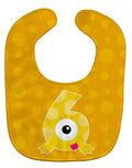 Monster Month 6 Baby Bib Easy-Clean Baby Bib Baby Feeding Accessory Baby Mealtime Essential, 10 x 13, Multicolor