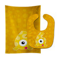 Monster Month 6 Baby Bib & Burp Cloth Easy-Clean Baby Bib Baby Feeding Accessory Baby Mealtime Essential