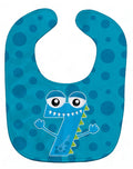 Monster Month 7 Baby Bib Easy-Clean Baby Bib Baby Feeding Accessory Baby Mealtime Essential, 10 x 13, Multicolor