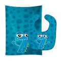 Monster Month 7 Baby Bib & Burp Cloth Easy-Clean Baby Bib Baby Feeding Accessory Baby Mealtime Essential