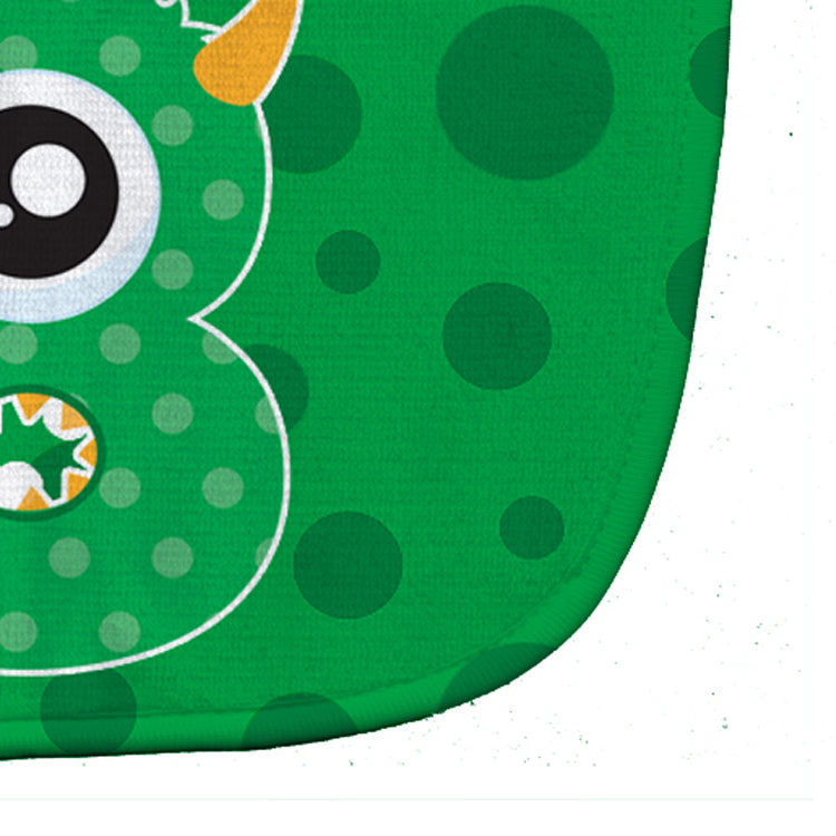 Monster Month 8 Baby Bib Easy-Clean Baby Bib Baby Feeding Accessory Baby Mealtime Essential, 10 x 13, Multicolor