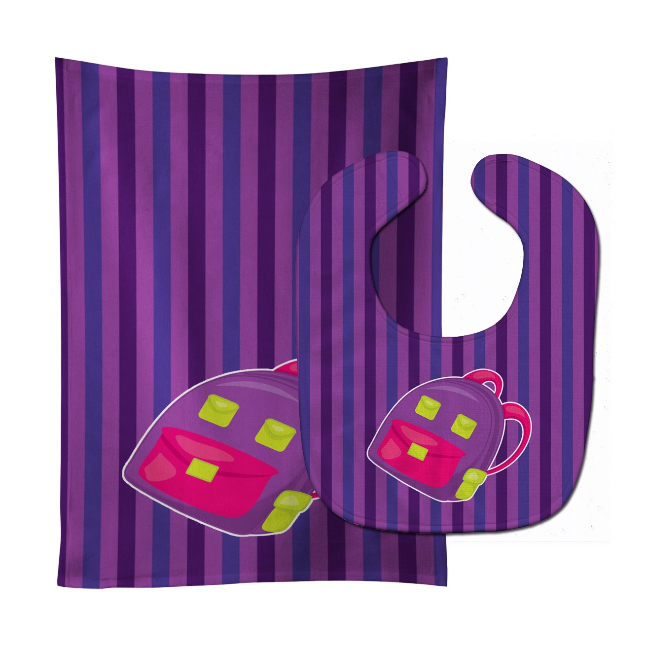 Back to School Backpack #1 Baby Bib & Burp Cloth Easy-Clean Baby Bib Baby Feeding Accessory Baby Mealtime Essential