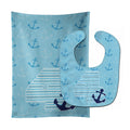 Nautical Month 4 Baby Bib & Burp Cloth Easy-Clean Baby Bib Baby Feeding Accessory Baby Mealtime Essential
