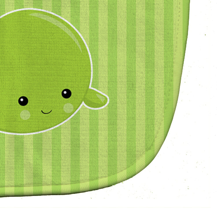 Nautical Whale Green Baby Bib Easy-Clean Baby Bib Baby Feeding Accessory Baby Mealtime Essential, 10 x 13, Multicolor