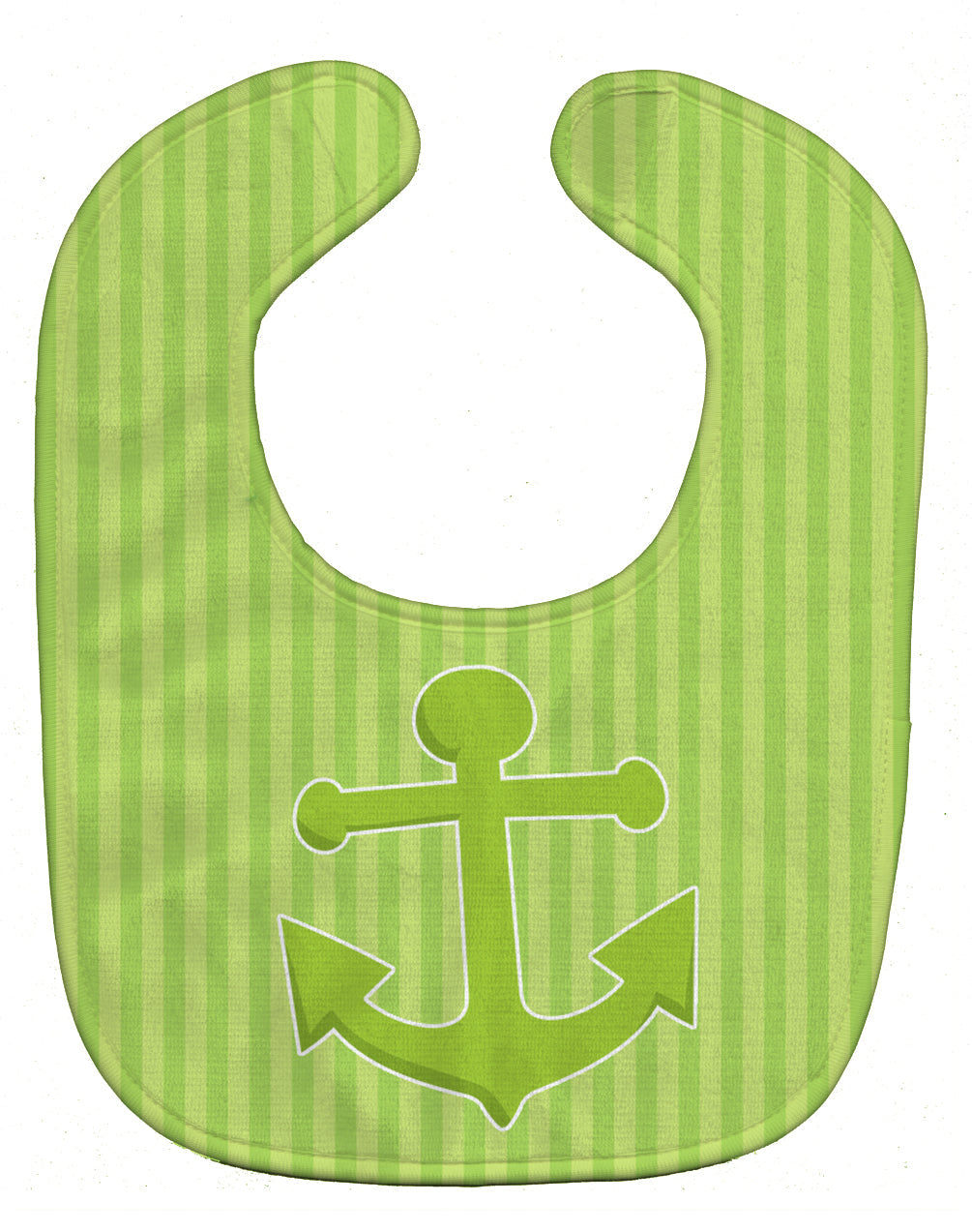 Nautical Anchor #2 Baby Bib Easy-Clean Baby Bib Baby Feeding Accessory Baby Mealtime Essential, 10 x 13, Multicolor