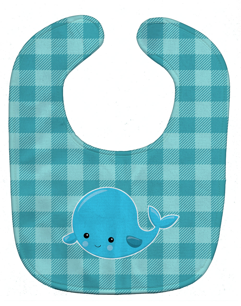 Nautical Whale #2 Baby Bib Easy-Clean Baby Bib Baby Feeding Accessory Baby Mealtime Essential, 10 x 13, Multicolor