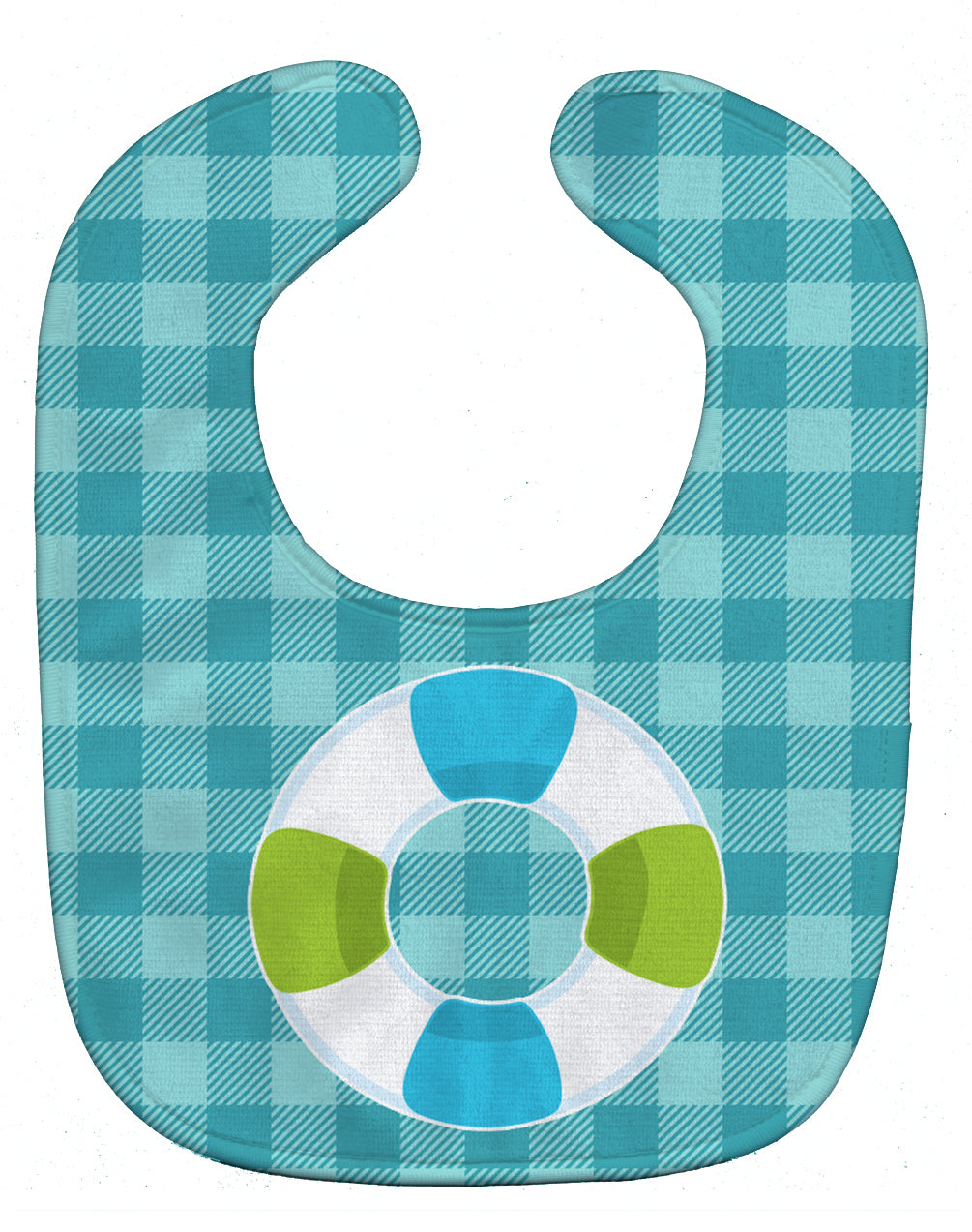 Nautical Life Preserver Baby Bib Easy-Clean Baby Bib Baby Feeding Accessory Baby Mealtime Essential, 10 x 13, Multicolor