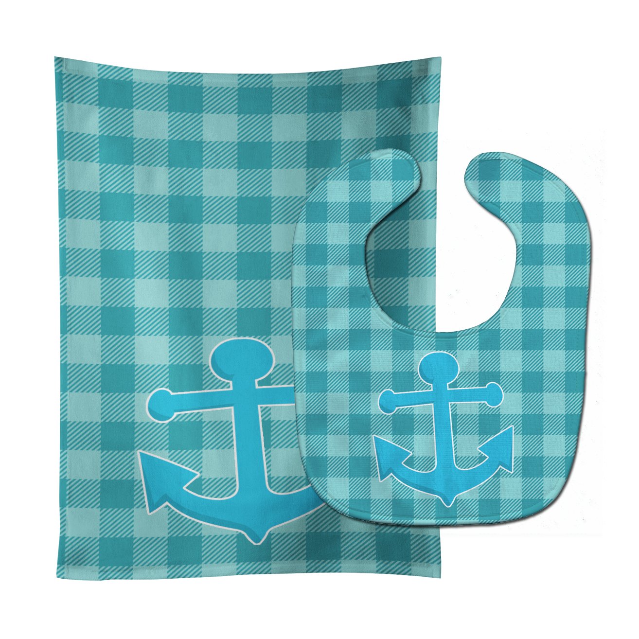 Nautical Anchor #3 Baby Bib & Burp Cloth Easy-Clean Baby Bib Baby Feeding Accessory Baby Mealtime Essential