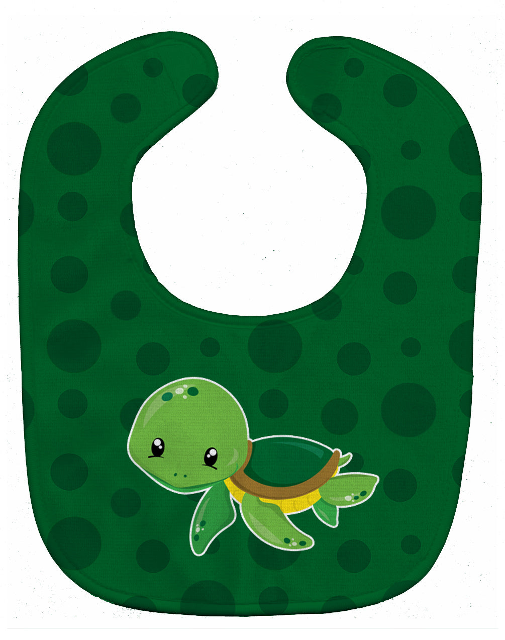 Nautical Turtle Baby Bib Easy-Clean Baby Bib Baby Feeding Accessory Baby Mealtime Essential, 10 x 13, Multicolor