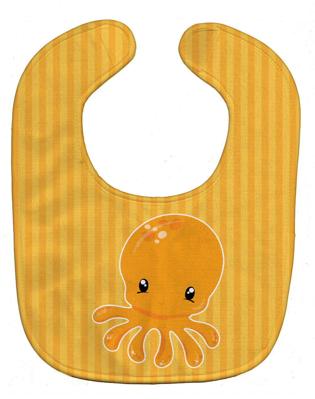 Nautical Octopus Baby Bib Easy-Clean Baby Bib Baby Feeding Accessory Baby Mealtime Essential, 10 x 13, Multicolor