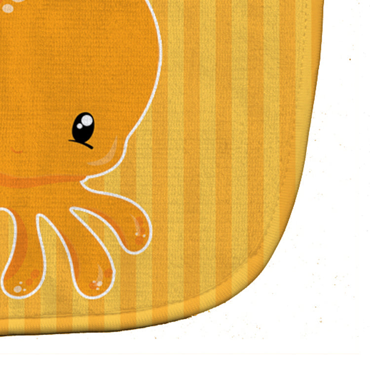 Nautical Octopus Baby Bib Easy-Clean Baby Bib Baby Feeding Accessory Baby Mealtime Essential, 10 x 13, Multicolor