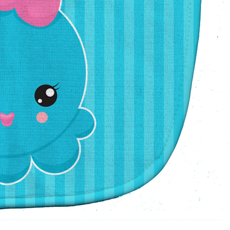 Nautical Blue Octopus Baby Bib Easy-Clean Baby Bib Baby Feeding Accessory Baby Mealtime Essential, 10 x 13, Multicolor