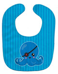 Dinosaur Blue Baby Bib Easy-Clean Baby Bib Baby Feeding Accessory Baby Mealtime Essential, 10 x 13, Multicolor