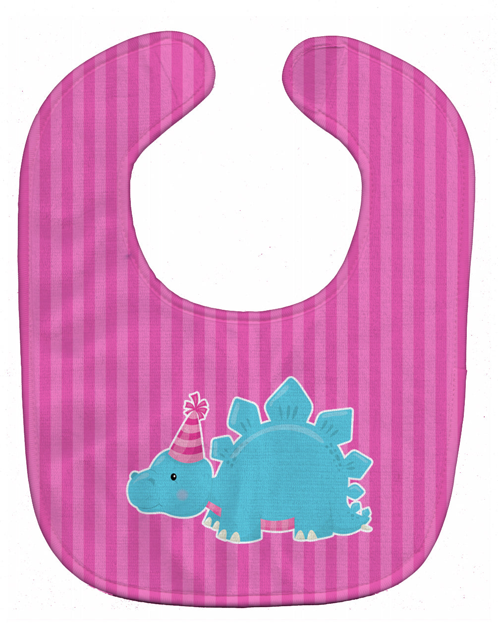 Dinosaur Pink #3 Baby Bib Easy-Clean Baby Bib Baby Feeding Accessory Baby Mealtime Essential, 10 x 13, Multicolor