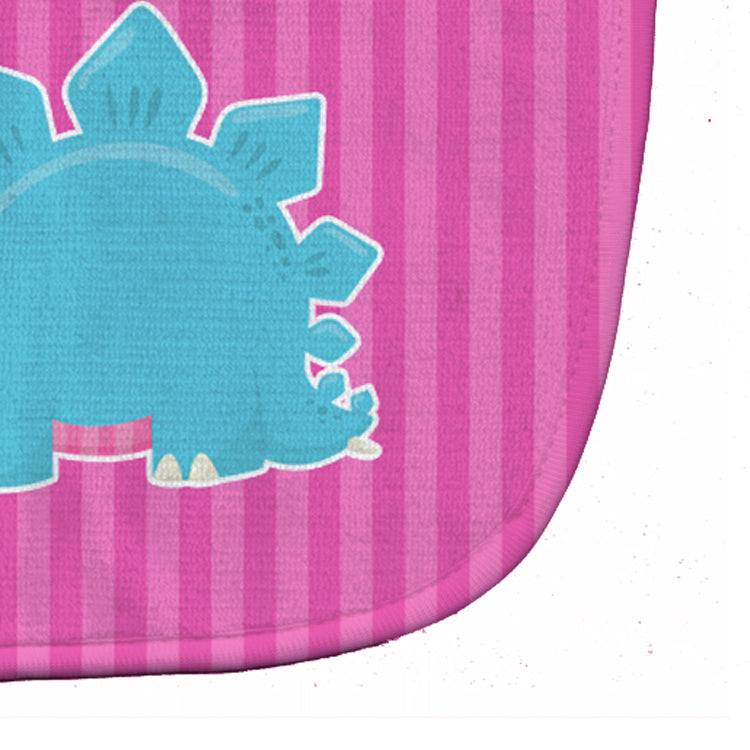 Dinosaur Pink #3 Baby Bib Easy-Clean Baby Bib Baby Feeding Accessory Baby Mealtime Essential, 10 x 13, Multicolor