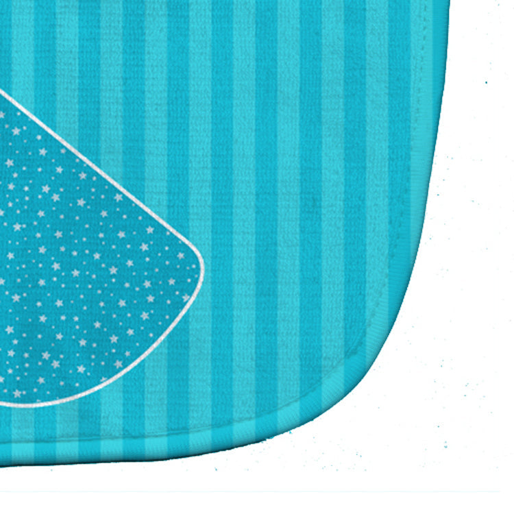 Birthday Hat Baby Bib Easy-Clean Baby Bib Baby Feeding Accessory Baby Mealtime Essential, 10 x 13, Multicolor