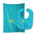 Birthday Hat Baby Bib & Burp Cloth Easy-Clean Baby Bib Baby Feeding Accessory Baby Mealtime Essential