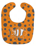 Fish Clown Fish Baby Bib Easy-Clean Baby Bib Baby Feeding Accessory Baby Mealtime Essential, 10 x 13, Multicolor