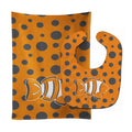 Fish Clown Fish Baby Bib & Burp Cloth Easy-Clean Baby Bib Baby Feeding Accessory Baby Mealtime Essential