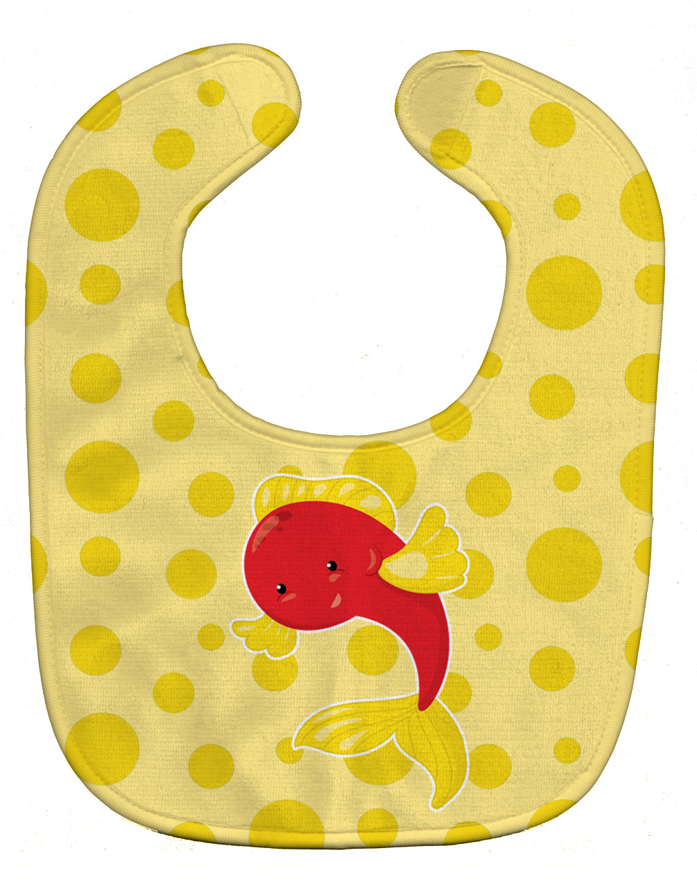 Fish Tropical Fish #2 Baby Bib Easy-Clean Baby Bib Baby Feeding Accessory Baby Mealtime Essential, 10 x 13, Multicolor