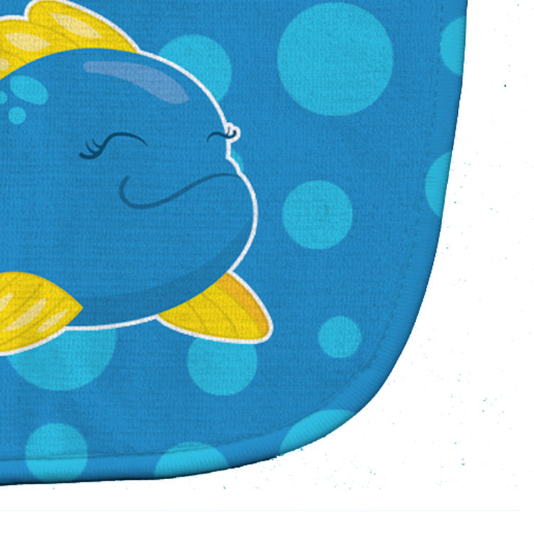 Fish Tropical Fish #4 Baby Bib Easy-Clean Baby Bib Baby Feeding Accessory Baby Mealtime Essential, 10 x 13, Multicolor