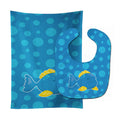 Fish Tropical Fish #4 Baby Bib & Burp Cloth Easy-Clean Baby Bib Baby Feeding Accessory Baby Mealtime Essential
