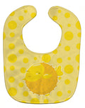 Fish Puffer Fish Baby Bib Easy-Clean Baby Bib Baby Feeding Accessory Baby Mealtime Essential, 10 x 13, Multicolor