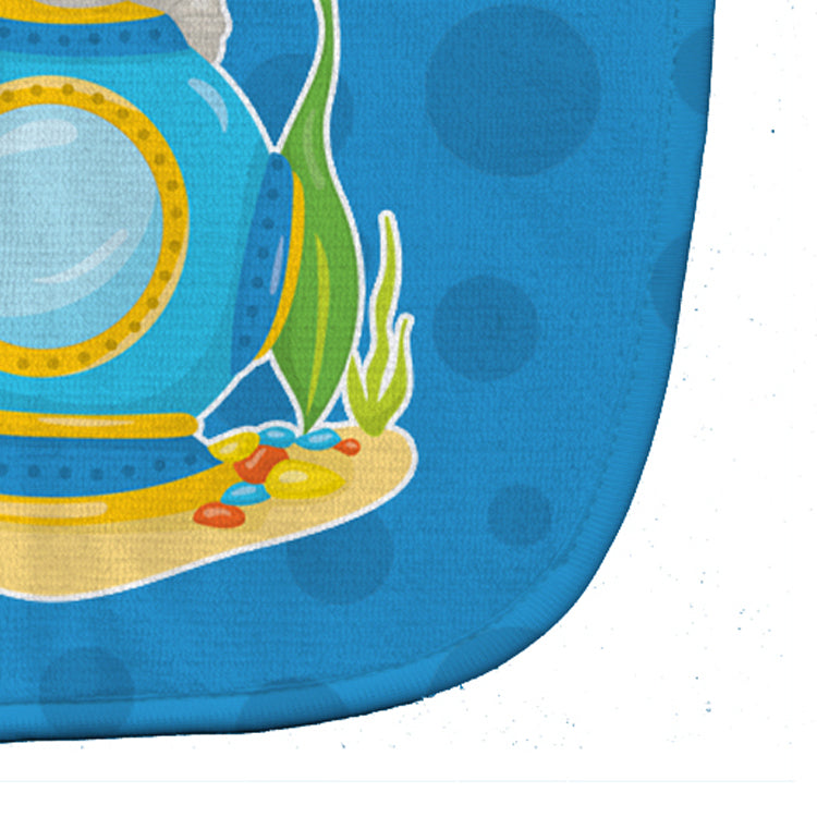 Diving Helmet Baby Bib Easy-Clean Baby Bib Baby Feeding Accessory Baby Mealtime Essential, 10 x 13, Multicolor